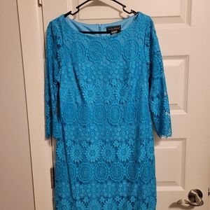 Turquoise dress